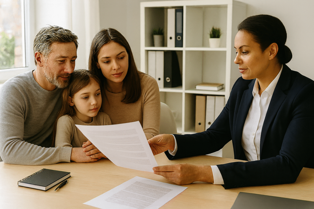 familia viendo familia viendo